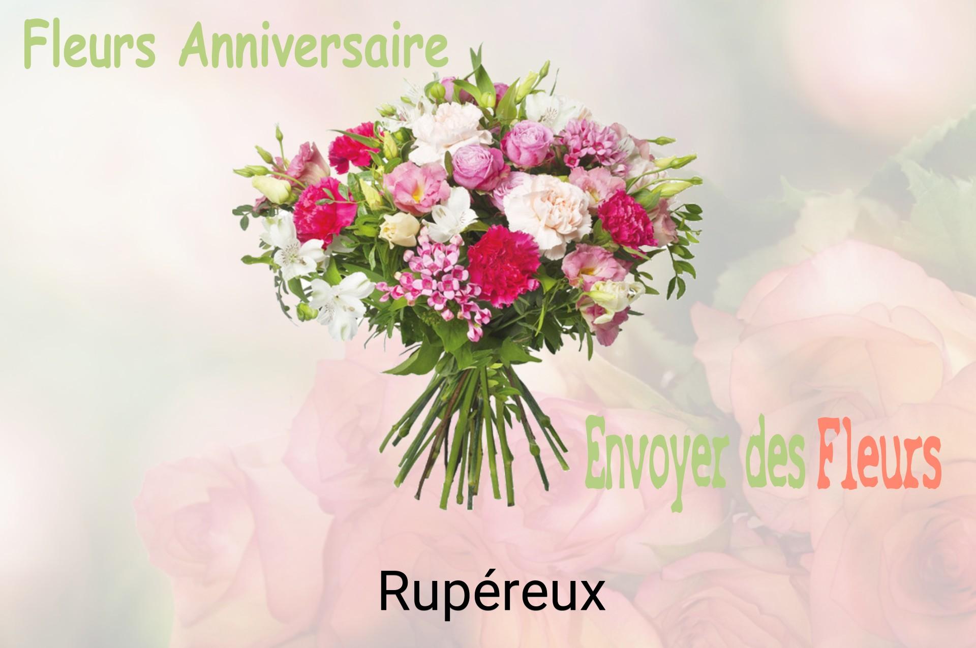 Bouquet de fleurs d’anniversaire livré à Rupéreux