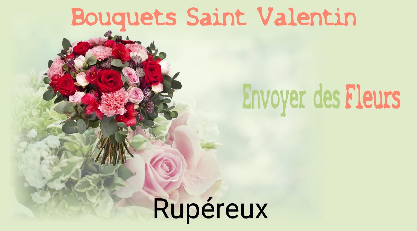Roses de Saint-Valentin livrées à Rupéreux